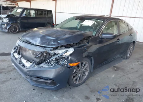 2019 Honda Civic Ex from USA, damaged, VIN JHMFC1F33KX012368